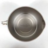 One Size Silver MSR Titanium Kettle 850ml (Discontinued Model, Hard to Find) Titanium Cookware Kettle (z00054250)