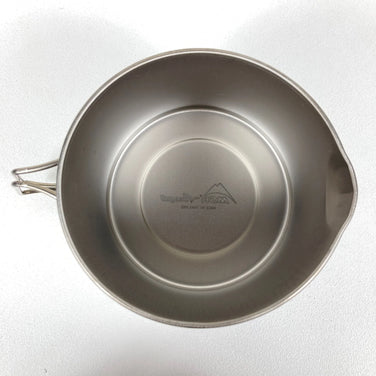 One Size Silver MSR Titanium Kettle 850ml (Discontinued Model, Hard to Find) Titanium Cookware Kettle (z00054250)