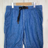 【男式 L 蓝色系】Wildthings (Wildthings) 牛仔布 登山 七分裤 短裤 停产型号 稀有 KATO`（KATO）联名 棉 衣服 下装 长裤 棉 z00057277