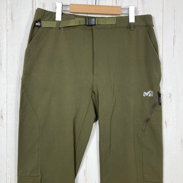 【Men's L グリーン系】 Millet ( ミレー ) モンテローザ パンツ Monterosa Pants ナイロン ウェア ボトムス ロングパンツ ソフトシェル z00058969  ソフトシェル ロングパンツ ボトムス ウェア