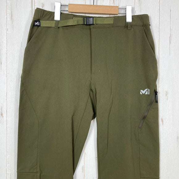 【Men's L グリーン系】 Millet ( ミレー ) モンテローザ パンツ Monterosa Pants ナイロン ウェア ボトムス ロングパンツ ソフトシェル z00058969  ソフトシェル ロングパンツ ボトムス ウェア