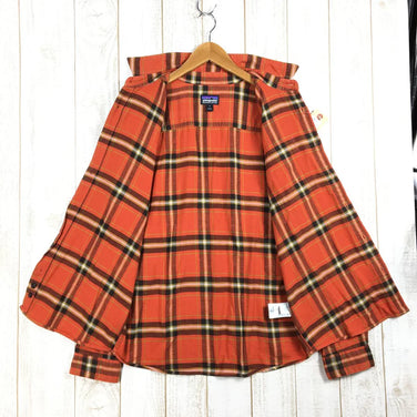 【Men's S オレンジ系】 Patagonia ( パタゴニア ) ロングスリーブ ライトウェイト フィヨルド フランネル シャツ Long Sleeve Lightweight Fjord Flannel Shirt 54020 International M - 【公式】2ndGEAR（セカンドギア）Webショップ【登山用品・アウトドア用品専門 買取販売店】