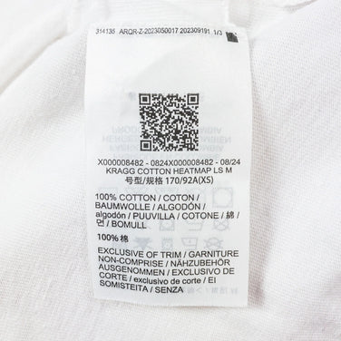 【Men's XS ホワイト系】 Arcteryx ( アークテリクス ) クラッグ コットン ヒートマップ ロングスリーブ Kragg Cotton Heatmap LS コットン ウェア トップス インナー シャツ ロングスリーブTシャツ クルーネック コットン - 【公式】2ndGEAR（セカンドギア）Webショップ【登山用品・アウトドア用品専門 買取販売店】