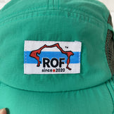 【Unisex M グリーン系】 ROF ( Ring Of Fire / リング オブ ファイヤー ) UVカット マウンテン UL キャップ UV Cut Mountain UL Cap グリーン 2025限定カラー たかくらや JAPAN FIT 東レ サマーシ