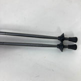 【OneSize グレー系】 Montbell ( モンベル ) コンパクト フォールディングポール ガンメタル 2本セット アルミ ポール ストック トレッキングポール z00060314 ガンメタル トレッキングポール ポール ストック