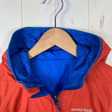 【Kid's 110 ブルー系】 Montbell ( モンベル ) サーマラップ パーカ 化繊ダウン ウェア トップス アウター ジャケット 化繊インサレーション z00056665  化繊インサレーション アウター ジャケット トップス ウェア