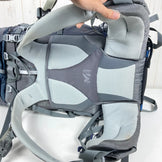 【Women's OneSize ネイビー系】 Millet ( ミレー ) サース フェー 60＋20 LD SAAS FEE 60+20 LD SAPHIR ナイロン バッグ ストレージ バックパック 容量【55L～79L】 z00054210 SAPHIR 容量【55L～79