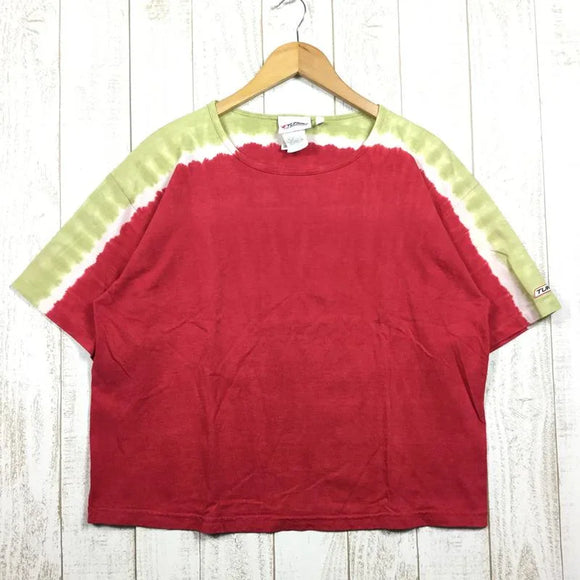 【Men's L レッド系】 Turbo Climbing ( ターボクライミング ) ショートスリーブ タイダイ Tシャツ フランクリンクライミングの兄弟ブランド 入手困難 International Men's 化繊 ショートスリーブTシャツ クルーネック - 【公式】2ndGEAR（セカンドギア）Webショップ【登山用品・アウトドア用品専門 買取販売店】