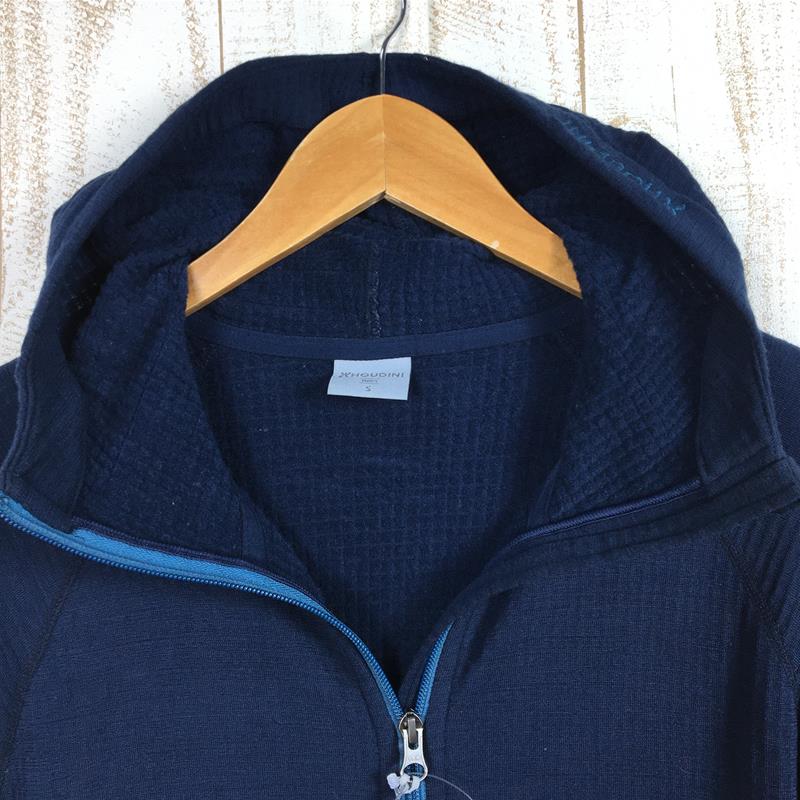 [Men's S Navy] Houdini Wooler Hoodie Wooler Houdi 100% Merino Wool 225834 International Men's Blue Illusion Fleece Outer Jacket Tops Wear