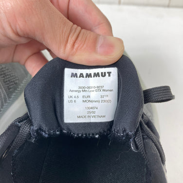 【Women's 23.0cm ブラック系】 Mammut ( マムート ) エナジー マウンテン ロー ゴアテックス Aenergy Mtn Low GTX フットウェア ハイキングシューズ z00059020  ハイキングシューズ フットウェア