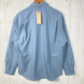 【Men's M ブルー系】 Ridge Mountain Gear ( リッジマウンテンギア ) ベーシック ロングスリーブ シャツ Basic Long Sleeve Shirt Sky Haze ポリエステル ウェア トップス インナー シャツ ロングスリー