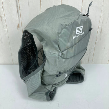 【男女通用 M 灰色】Salomon ACTIVE SKIN 8 尼龙收纳袋跑步背心背包 z00057128 跑步背心背包收纳袋