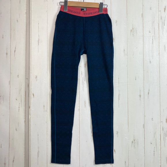 【Women's XS ネイビー系】 Icebreaker ( アイスブレーカー ) メリノ 260 ボディフィット タイツ Merino 250 Bodyfit Tights メリノウール ウェア ボトムス タイツ z00058870  タイツ ボトムス ウェア