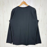 【Men's L Black】 Houdini Men's Cover Crew Long Sleeve 258694 true black z00058231 true black Synthetic Long Sleeve T-shirt