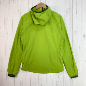 【Men's XS グリーン系】 Haglofs ( ホグロフス ) ボア フード Boa Hood ソフトシェル フーディ ジャケット ナイロン ウェア トップス アウター ジャケット ソフトシェル z00060385  ソフトシェル アウター ジャケット トップス - 0