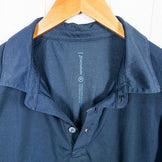 Men's Medium Navy Houdini Short Sleeve Polo Shirt, Polyester, Synthetic, Tops, Undershirts, z00053074