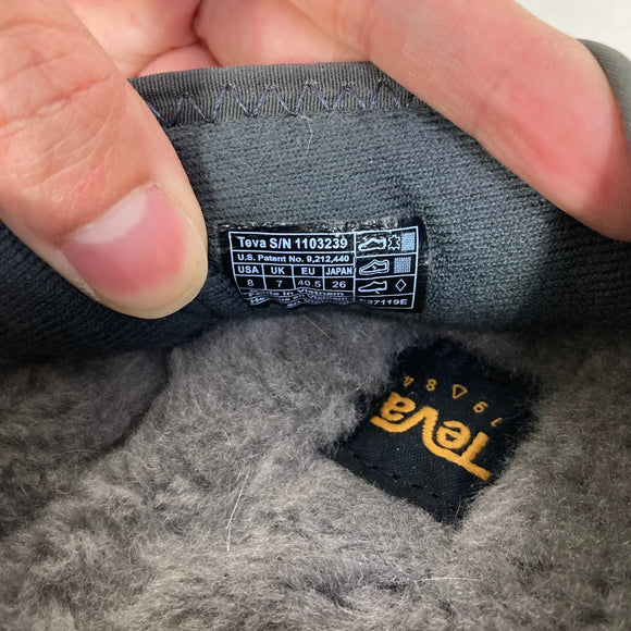 【26.0cm グレー系】 Teva ( テバ ) エンバーモック シェアリング EMBER MOC SHEARLING フットウェア リカバリーシューズ リラックスシューズ z00056338  リカバリーシューズ リラックスシューズ フットウェア