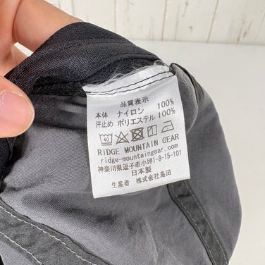 【OneSize チャコール系】 Ridge Mountain Gear ( リッジマウンテンギア ) ベーシック キャップ Basic Cap ナイロン ウェア ウェア小物 ヘッドウェア キャップ z00054832  キャップ ヘッドウェア ウェア小物 ウェア