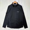 【Men's M ブラック系】 Montbell ( モンベル ) ウイックロン ZEOサーマル ジャケット Men's Wickron ZEO Thermal Jacket Men's 裏面起毛 UVカット ポリエステル ウェア トップス インナー シャツ ロング-1