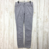 【Women's 26 グレー系】Patagonia ( パタゴニア ) フィッテド コーデュロイ パンツ Fitted Corduroy Pants 55055 International Women's コットン ロングパンツ ボトムス ウェア - 【公式】2ndGEAR（セカンドギア）Webショップ【登山用品・アウトドア用品専門 買取販売店】