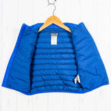 【Kid's 3T ブルー系】 2013 Patagonia ( パタゴニア ) ダウン セーター ベスト Down Sweater Vest VIK ダウン ウェア トップス ベスト ダウンインサレーション z00052888 VIK ダウンインサレーション ベス