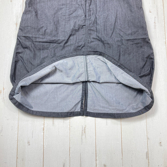 【Women's L グレー系】 The North Face ( ザ・ノースフェイス ) ナイロン デニム フィールド スカート NYLON DENIM FIELD SKIRT ナイロン ウェア ボトムス スカート z00055431  スカート ボトムス ウェア