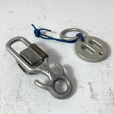 【OneSize シルバー系】 Salewa ( サレワ ) ・ボナッティ 制動環・ディッセンダー 計2点セット バルク ロッククライミングギア z00060070  ロッククライミングギア