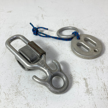 【OneSize シルバー系】 Salewa ( サレワ ) ・ボナッティ 制動環・ディッセンダー 計2点セット バルク ロッククライミングギア z00060070  ロッククライミングギア