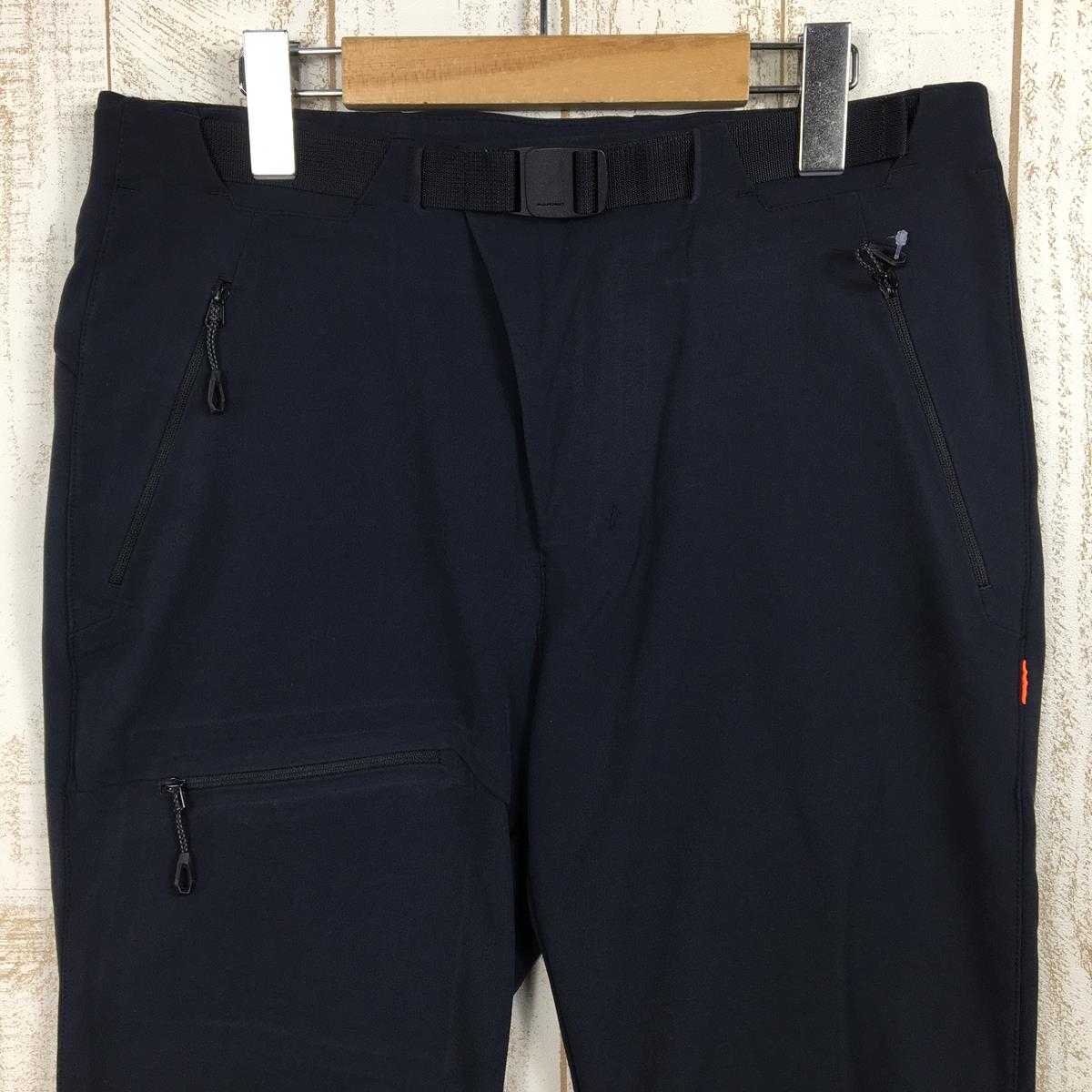 【Men's S ブラック系】 Mammut ( マムート ) ヤドキン ソフトシェル パンツ Yadkin So Pants ストレッチ 1021-00161 Men's  ソフトシェル ロングパンツ ボトムス ウェア