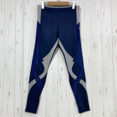 【Men's L ネイビー系】 Cw-X ( シーダブリューエックス ) スタビライクスモデル ロング スポーツタイツ ポリエステル ウェア ボトムス タイツ z00058448  タイツ ボトムス ウェア
