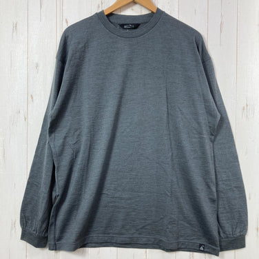 【Unisex L グレー系】 Static ( スタティック ) ヤク ウール ロングスリーブシャツ Yak Wool Longsleeve Shirt ウール ウェア トップス インナー シャツ ロングスリーブシャツ ウール z00058662  ウール ロング