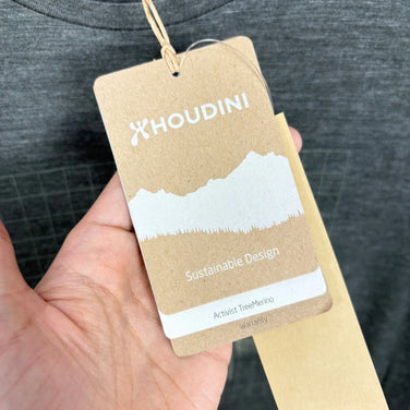 【Men's XS グリーン系】 Houdini ( フーディニ ) メンズ アクティビスト メッセージ ティー M's Activist Message Tee 237484 106 WILLOW GREEN z00055921 106 WILLOW GREEN ウ