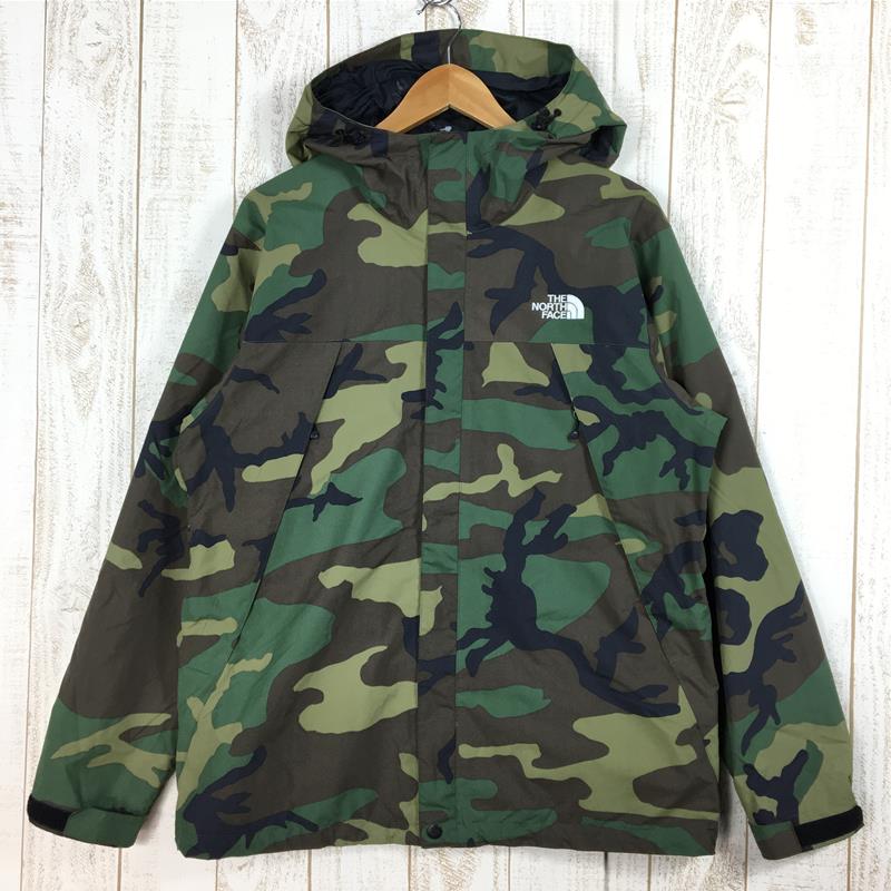 【Men's L グリーン系】 The North Face ( ザ・ノースフェイス ) ノベルティ スクープ ジャケット Novelty Scoop Jacket ハイベント ハードシェル ジャケット NP61525 Asian Men's WC Woodland