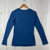 【Women's XS ネイビー系】 Ibex ( アイベックス ) ロングスリーブ メリノ ティー メリノウール ウェア トップス インナー シャツ ロングスリーブTシャツ クルーネック ウール z00056456  ウール ロングスリーブTシャツ クルーネック インナ