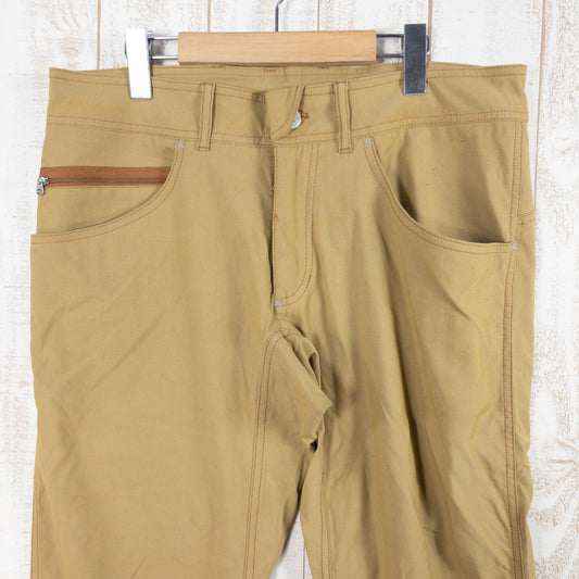 [Men's M Beige] Houdini Action Twill Pants Nylon International Men's Synthetic Long Pants Bottoms Wear