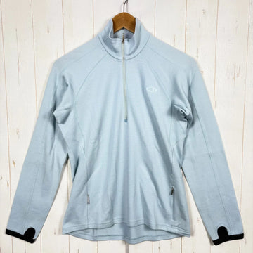 【Women's M ブルー系】 Icebreaker ( アイスブレーカー ) スポーツ 320 ハーフジップロングスリーブティー メリノウール ウェア トップス インナー シャツ ロングスリーブシャツ ウール z00055040  ウール ロングスリーブシャツ イ