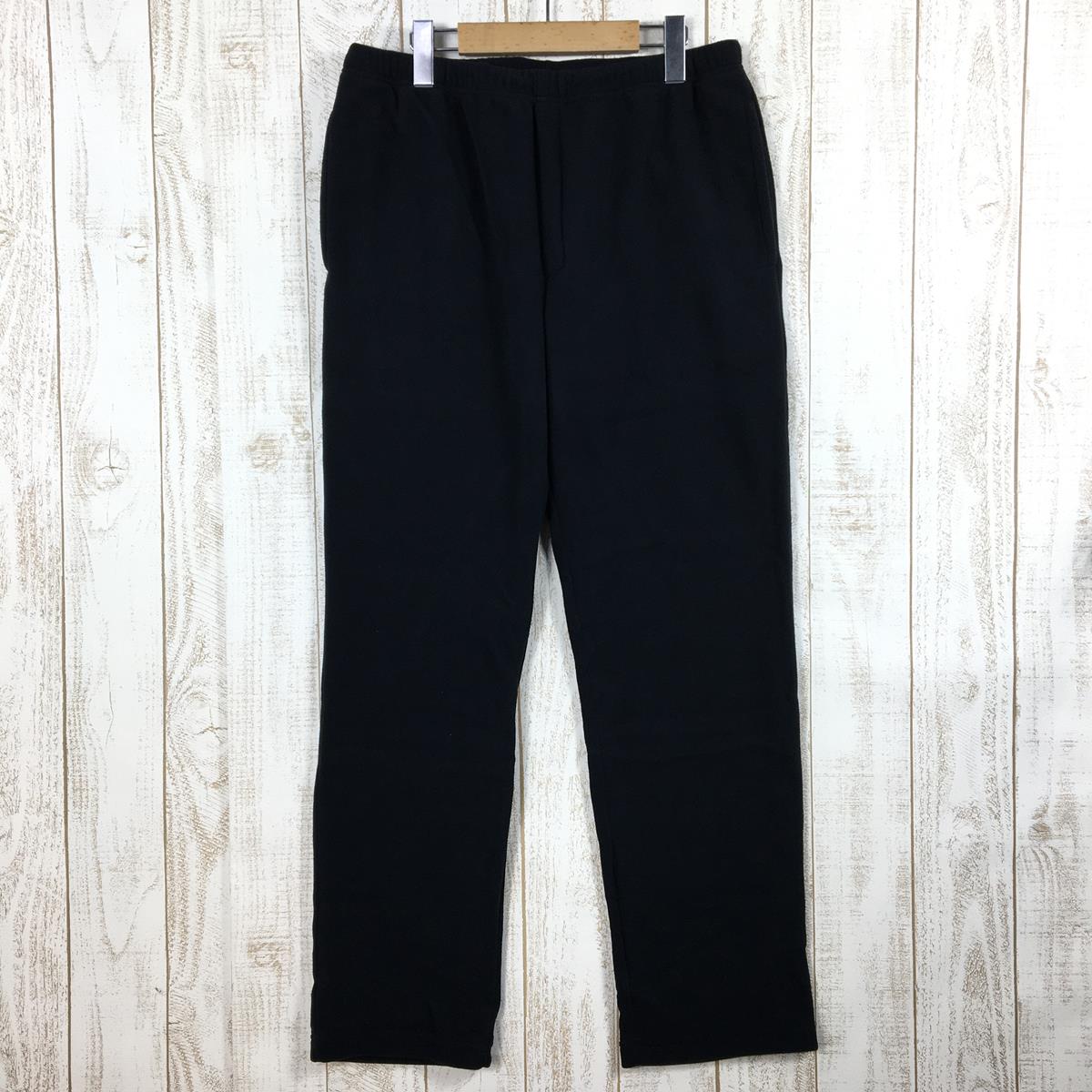 【Men's M ブラック系】 Montbell ( モンベル ) シャミース パンツ フリース 1105114 Asian Men's BK Black フリース ロングパンツ ボトムス ウェア