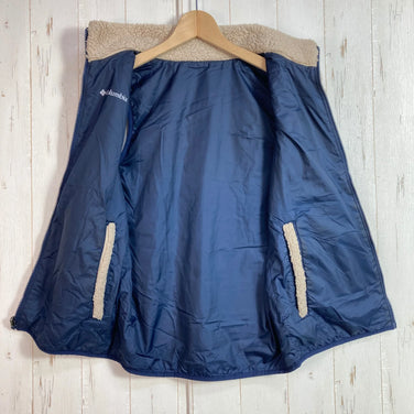 Columbia Archer Ridge Reversible Vest, Kids' Size L, Beige. Polyester fleece vest. Product code: z00054184.