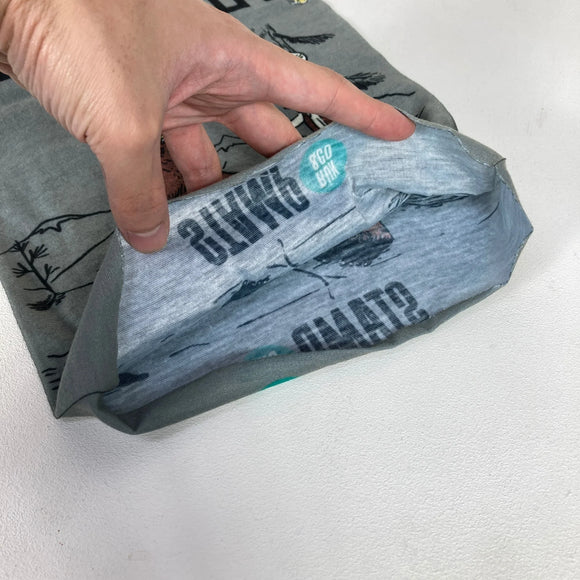【OneSize グレー系】 Stamp Run&Co（スタンプ ラン アンド コー） スタンプ ネック ゲイター フェイス マスク Stamp Neck Gaiter Face Mask ウェア ウェア小物 ネックウェア ネックゲイター ネックウォーマー z00