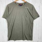 【Men's L グリーン系】 Mammut ( マムート ) MVS プリント T シャツ MVS Print T-Shirt ポリエステル ウェア トップス インナー シャツ ショートスリーブTシャツ クルーネック 化繊 z00053727  化繊 ショートスリ