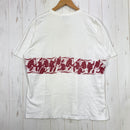【Men's L ホワイト系】 1990s Patagonia ( パタゴニア ) カヤック プリント オーガニックコットン Tシャツ Kayak Print Organic Cotton T-Shirt 生産終了モデル 入手困難 黒タグ オーガニックコットン ウェ-2