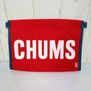 【OneSize レッド系】 Chums ( チャムス ) リサイクルチャムスクリアケースL Recycle CHUMS Clear Case L ポリエステル バッグ ストレージ パッキングサック スタッフサック インナーポーチ z00056615  スタッフサ-2