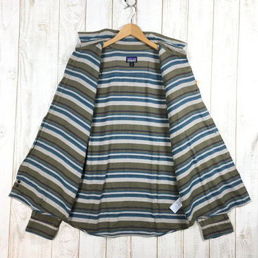 【Men's M グリーン系】 Patagonia ( パタゴニア ) ロングスリーブ ライトウェイト フィヨルド フランネル シャツ Long Sleeve Lightweight Fjord Flannel Shirt 54020 International M - 【公式】2ndGEAR（セカンドギア）Webショップ【登山用品・アウトドア用品専門 買取販売店】