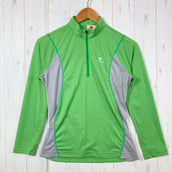 【Women's M グリーン系】 Finetrack ( ファイントラック ) ドラウト エア ジップネック ポリエステル ウェア トップス インナー シャツ ロングスリーブシャツ 化繊 z00060129 化繊 ロングスリーブシャツ インナー シャツ トップス ウ