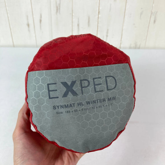 【Unisex MW レッド系】 Exped ( エクスペド ) シンマット HL ウィンター MW SynMat HL Winter MW R値5.0 / Texpedloft / Schnozzel Pumpbag対応 スリーピングシステム マット スリーピングパ