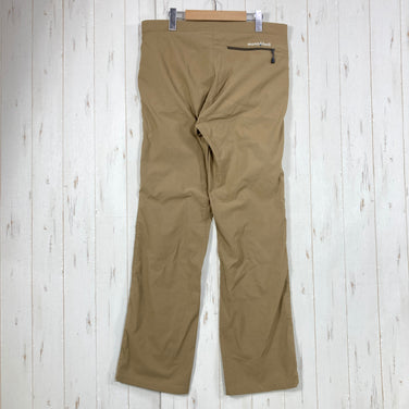 【Men's L ベージュ系】 Montbell ( モンベル ) ストレッチ O.D. パンツ Men's Stretch O.D. Pants Men's リップストップ 1WAYストレッチ はっ水加工 ナイロン ウェア ボトムス ロングパンツ ソフトシェル z