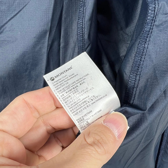 【Women's S ブルー系】 Montane ( モンテイン ) ウィメンズ フェザーライト ジャケット Women's Featherlite Jacket WFLJK15 ECRIPSE BLUE z00056025 ECRIPSE BLUE ウィンドシェル