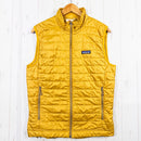 【Men's S イエロー系】 2020 Patagonia ( パタゴニア ) ナノ パフ ベスト Nano Puff Vest BKWG 化繊ダウン ウェア トップス ベスト 化繊インサレーション z00053179 BKWG 化繊インサレーション ベスト トッ-1