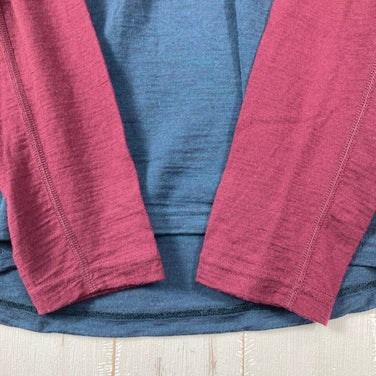 【Men's S ワインレッド系】 Icebreaker ( アイスブレーカー ) オアシス ロングスリーブ クルー Oasis Long Sleeve Crew メリノウール ウェア トップス インナー シャツ ロングスリーブTシャツ クルーネック ウール z0005