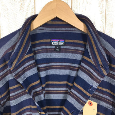 【Men's M ネイビー系】 Patagonia ( パタゴニア ) ロングスリーブ ライトウェイト フィヨルド フランネル シャツ Long Sleeve Lightweight Fjord Flannel Shirt 54020 International M - 【公式】2ndGEAR（セカンドギア）Webショップ【登山用品・アウトドア用品専門 買取販売店】